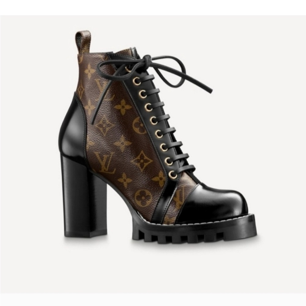 Louis Vuitton Monogram Star Trail Boots
